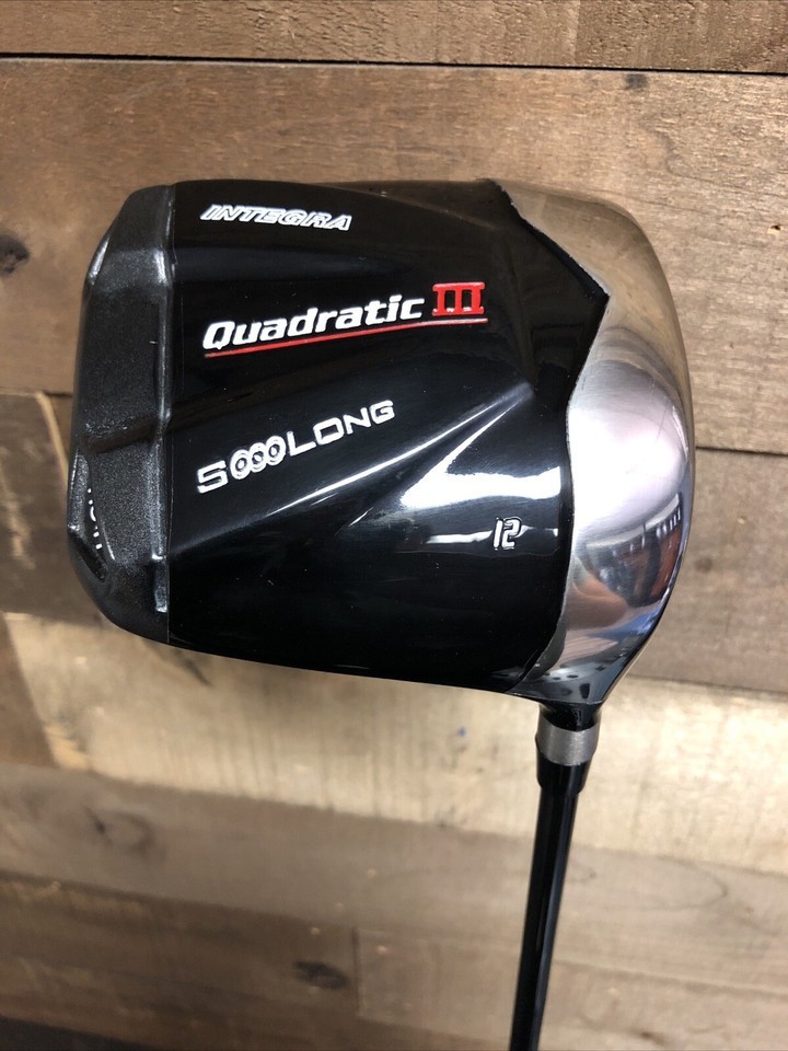 DEMO RH Integra SoooLong Quadratic 460cc 12° Regular Flex Graphite 1990-... - $166.55