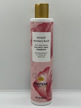 3x Pantene Nutrient Blends Miracle Moisture Boost Rose Water Shampoo Bot... - $23.99