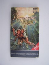 Romancing the Stone VHS Michael Douglas, Kathleen Turner, Danny DeVito - £6.21 GBP