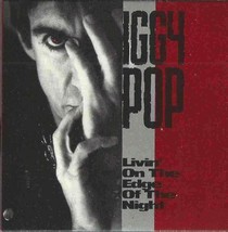 Iggy Pop - Livin&#39; On The Edge Of The Night 1990 Austrian 3&quot; Mini Cd Card Sleeve - $12.53