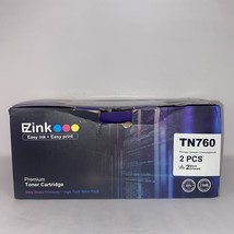 2PK High Yield TN760 Toner Cartridge For Brother MFC-L2710DW HL-L2395DW Toner - £3.61 GBP