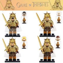 4pcs/set Kingsguard Jaime Meryn Trant Preston Game of Thrones Minifigures - £10.46 GBP