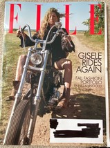 Elle October 2022 Gisele Inez Vinoodh Fashion The It Factor Biker Chic B... - £6.17 GBP