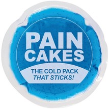 PAINCAKES Reusable Sticks to Body, Cold Pack, 5&quot; Large, Blue, Body Stick... - $148.60 MXN