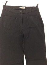 S.Oliver Women Black Casual Pants Size 38 Front Pockets Bin54#21 - $38.41