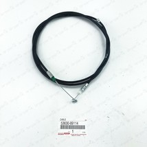 NEW GENUINE TOYOTA 89-95 4RUNNER PICK UP HOOD LOCK RELEASE CABLE 53630-8... - $34.28