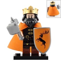 King Robert Baratheon - Game of Thrones Movie Minifigures Toy Gift New - £2.33 GBP