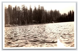 RPPC View From Water Hume Lake California CA UNP Postcard Z9 - £3.85 GBP