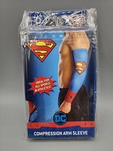 Superman Compression Athletic Arm Sleeve Size XS Licensed DC Comics New - £3.06 GBP