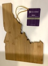 Totally Bamboo Idaho State Shaped Cutting and Serving Board - New - $19.00