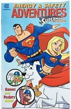 DC Con Edison Giveaway Promo Energy Safety Adventures Superman Friends 2006 - £23.14 GBP