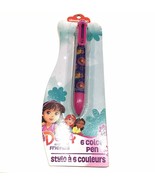 Nickelodeon Dora and Friends 6 COLOR Ball Point Ink Pen  - NEW - £6.22 GBP