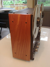NEW CUSTOM Solid Wood Side Panels for Tape Reel Recorder Studer Technics... - $127.71
