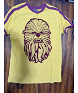 Star Wars Chewbacca T-Shirt Men’s Size (S)  Velvet Chewy Outline Disney ... - $17.26 CAD