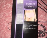 BALI ~ 4 NEW Women&#39;s Cotton Briefs Underwear Panties Tagless Soft Purple... - £10.38 GBP