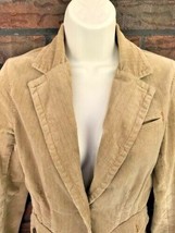 Vintage Blazer Small Fitted Corduroy Business Jacket Career Paris Blues ... - £2.15 GBP