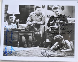 The Andy Griffith Show Cast x4 - Andy Griffith, Frances Bavier, Ron Howard, Jim - £846.51 GBP