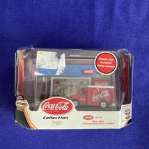 NEW! Matchbox Collectibles Coca Cola Coke 1998 Ford Box Van 1/64 w/ Drugstore - £22.15 GBP