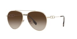 Burberry Sunglasses BE3128 110913 58mm Light Gold / Brown Gradient Lens - $2,611.35 MXN
