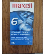 Maxwell Videocassette Standard Grade Set Of 2 VHS Tapes - $41.83 CAD