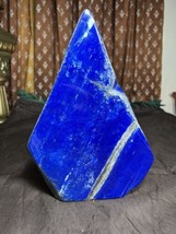 3.9kg 25.5cm Lapis Lazuli Geode Free form tumbled top quality maximum blue PC - £176.84 GBP