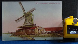 STD Vintage Dutch Windmill Rotterdam Holland Netherlands Unposted - £1.03 GBP