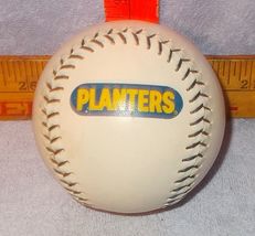 Vintage Advertising Planters Mr. Peanut Logo Full Size Baseball - £7.92 GBP