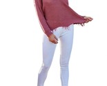 Mainstrip Frayed Sweater Ash Rose - $38.00