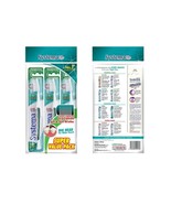 10 SET (3pc per pack) SYSTEMA Toothbrush Full Head Super Value Pack Orig... - $1,991.74 MXN