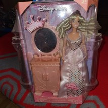 NEW Disney Store Sleeping Beauty Talking Princess Doll with Vanity &amp; Mirror    - £27.45 GBP