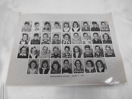 Old Vtg 1951 Independence School Grade 2 Classroom Real Photograph Picture Photo - £15.63 GBP