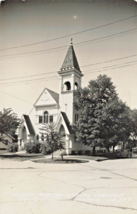Luverne Minnesota ~ Primo Presbiteriano Chiesa ~1940s Vero Foto Cartolina - £7.22 GBP