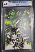 TMNT Black, White, &amp; Green Slashloot Poncho Virgin CGC 9.8 - £77.52 GBP