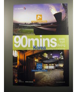 2008 Korea Tourism Ad - Enjoy the games in Beijing 90 mins away from Bei... - £14.55 GBP