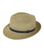 Classic Panama Woven Fedora  100% Straw Bailey Of Hollywood  Summer Trav... - $66.39 CAD