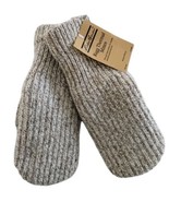 EDDIE BAUER Ragg Wool Mens Size Medium  Thermal Lined Mitten Gloves Made... - $515.93 MXN
