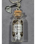 Cruella De Vill 101 Dalmatians Disney Villains Keychain Potion Bottle Ra... - $58.87