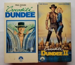 Crocodile Dundee 1 and 2 (VHS, 1987, 1988) - £7.92 GBP