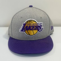 Los Angeles Lakers New Era 9Fifty Heather 2 Tone Adjustable Snapback Hat... - $187.46 MXN