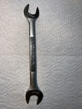 VINTAGE CRAFTSMAN 44508 OPEN END WRENCH -VV-  METRIC 17MM X 19MM FORGED ... - $10.89