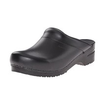 Sanita Men&#39;s Karl PU open Clogs, Black (Black 2), 9 UK  - £115.11 GBP