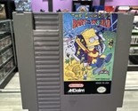 The Simpsons: Bart vs. the World (Nintendo NES, 1991) Authentic Tested! - $13.25