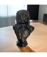 Predator Statue Black (3D Printed) Made in the USA - $18.80