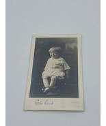 Baby William Erle Reid 1916 Peterson Studio Fairmont MN Vtg Postcard RPPC - £15.65 GBP