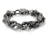  bracelet black stainless steel punk bangle cuff designer charms bracelets for men thumb155 crop