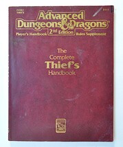AD&D 2nd Ed Complete Thief’s Handbook TSR2111 0880367807 - $454.60 MXN AD&D 2nd Ed Complete Thief’s Handbook TSR2111 0880367807 - $454.60 MXN