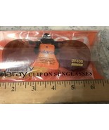 Vtg Solaray Clip On Sunglasses UV400 100% UV Block B - $44.10
