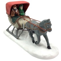 Dept 56 Heritage Village Collection One Horse Open Sleigh Accessory Christmas - £19.94 GBP