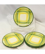 Vernonware Gingham Bread Plates 6-1/4&quot;  Lot of 7 - €25,40 EUR