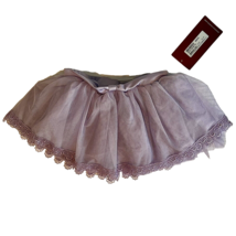 Girls Mirella Tutu w/ Bow &amp; Braided Trim Size 8-10 Lavender New with Tags - $234.54 MXN